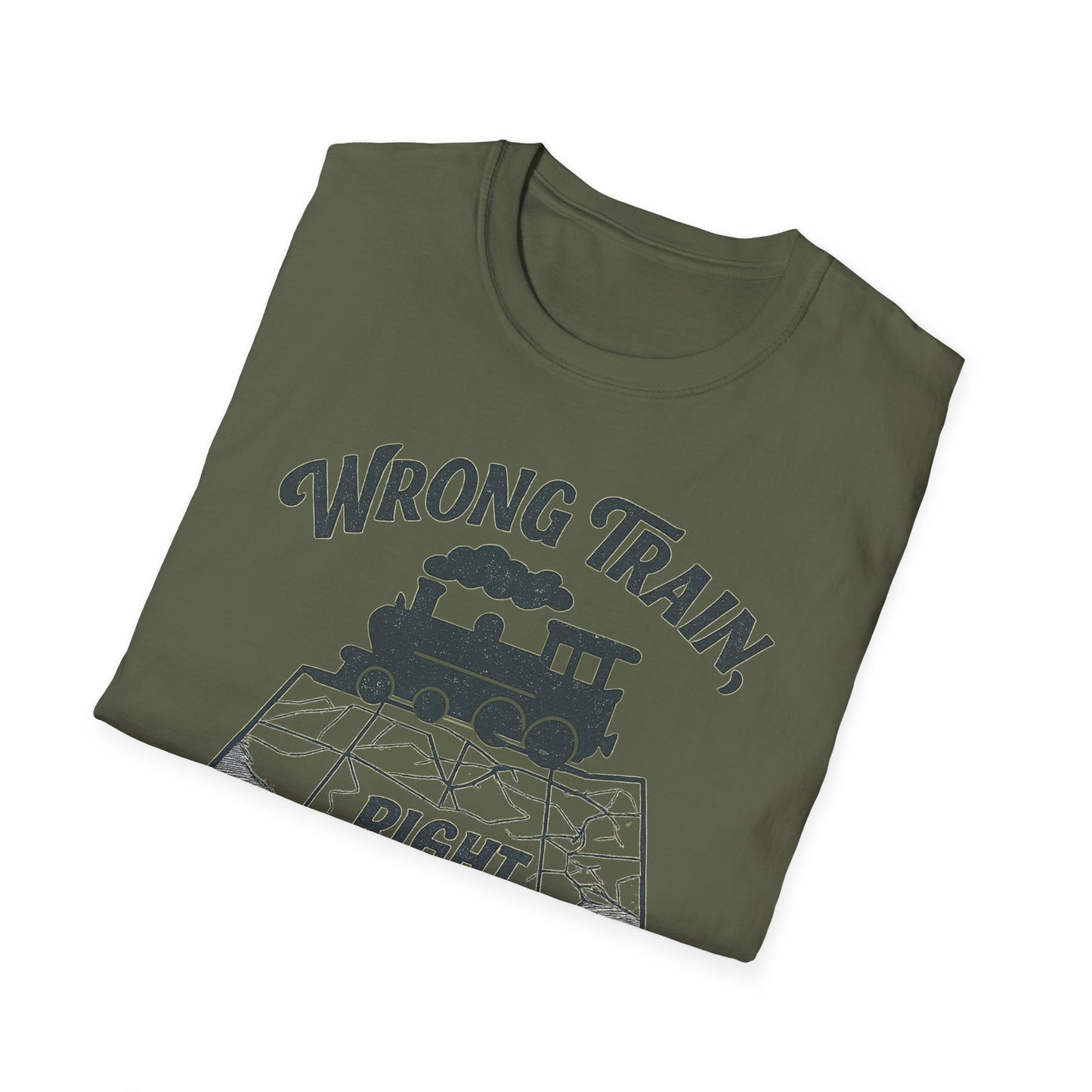 Vintage Train Memory T-Shirt