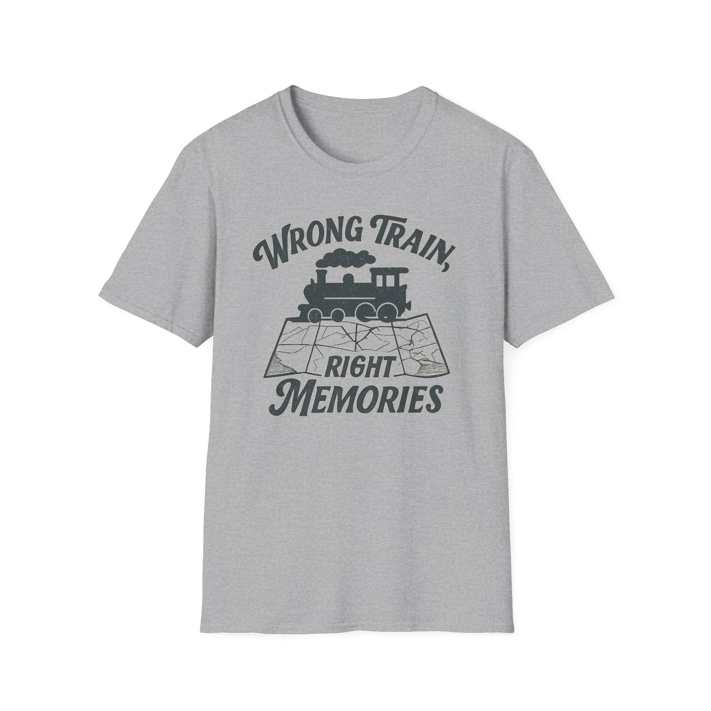 Vintage Train Memory T-Shirt