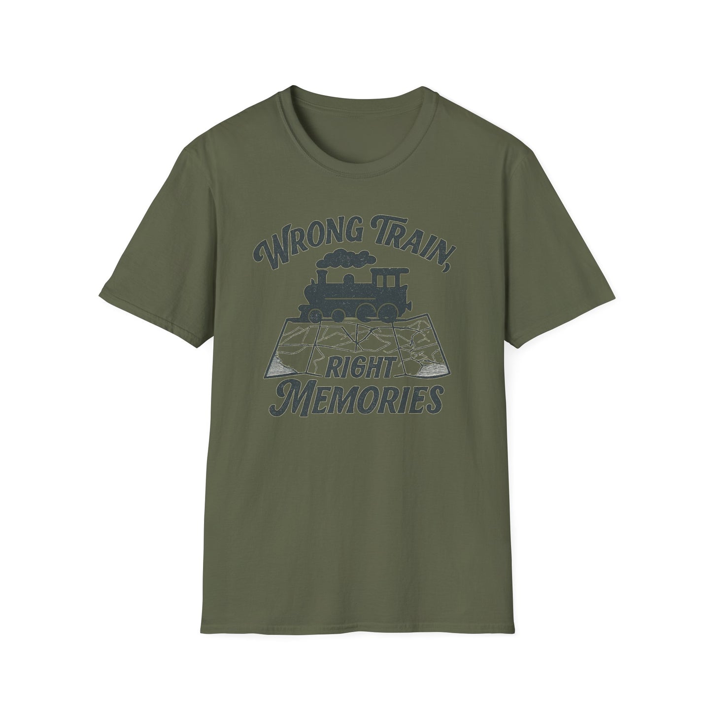 Vintage Train Memory T-Shirt