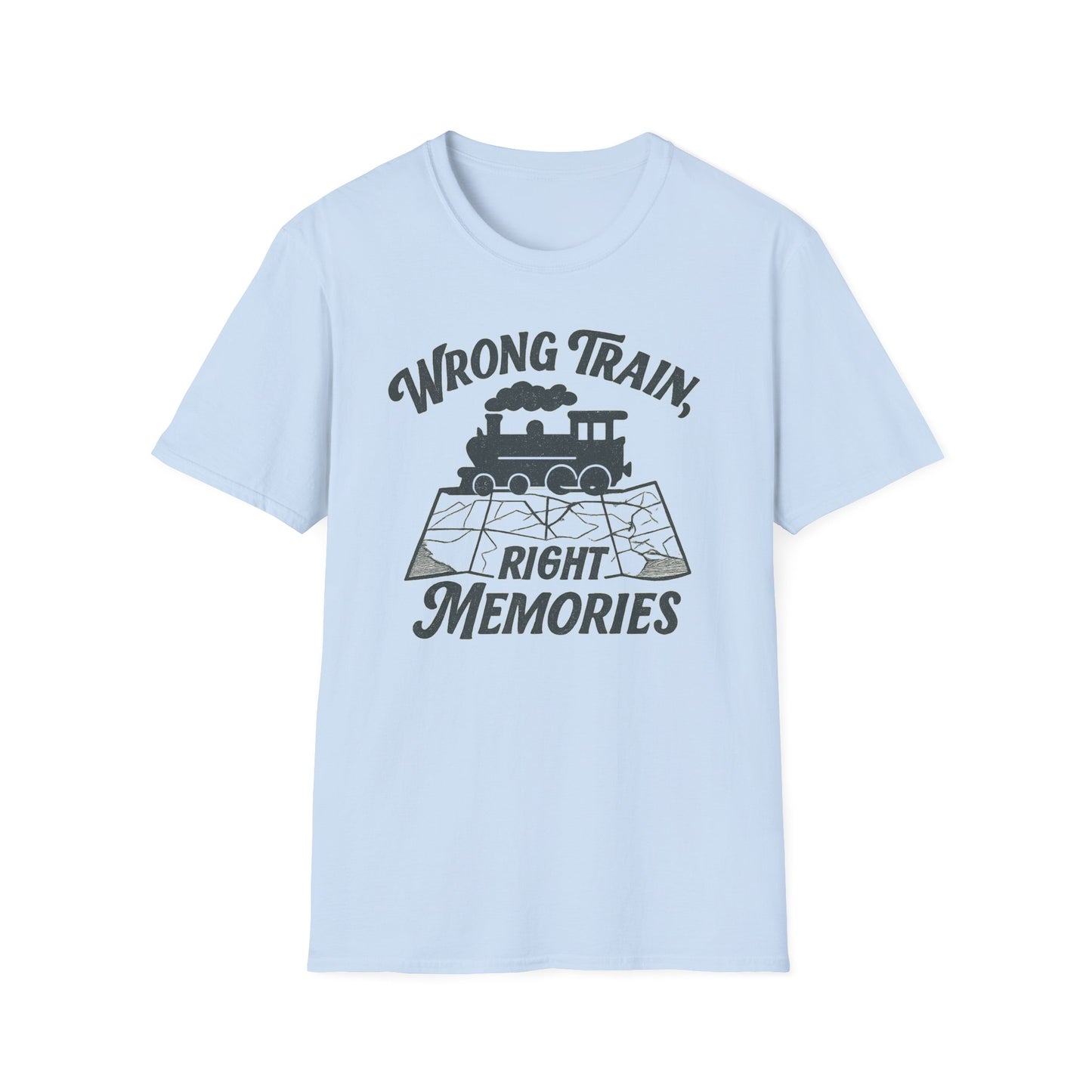 Vintage Train Memory T-Shirt