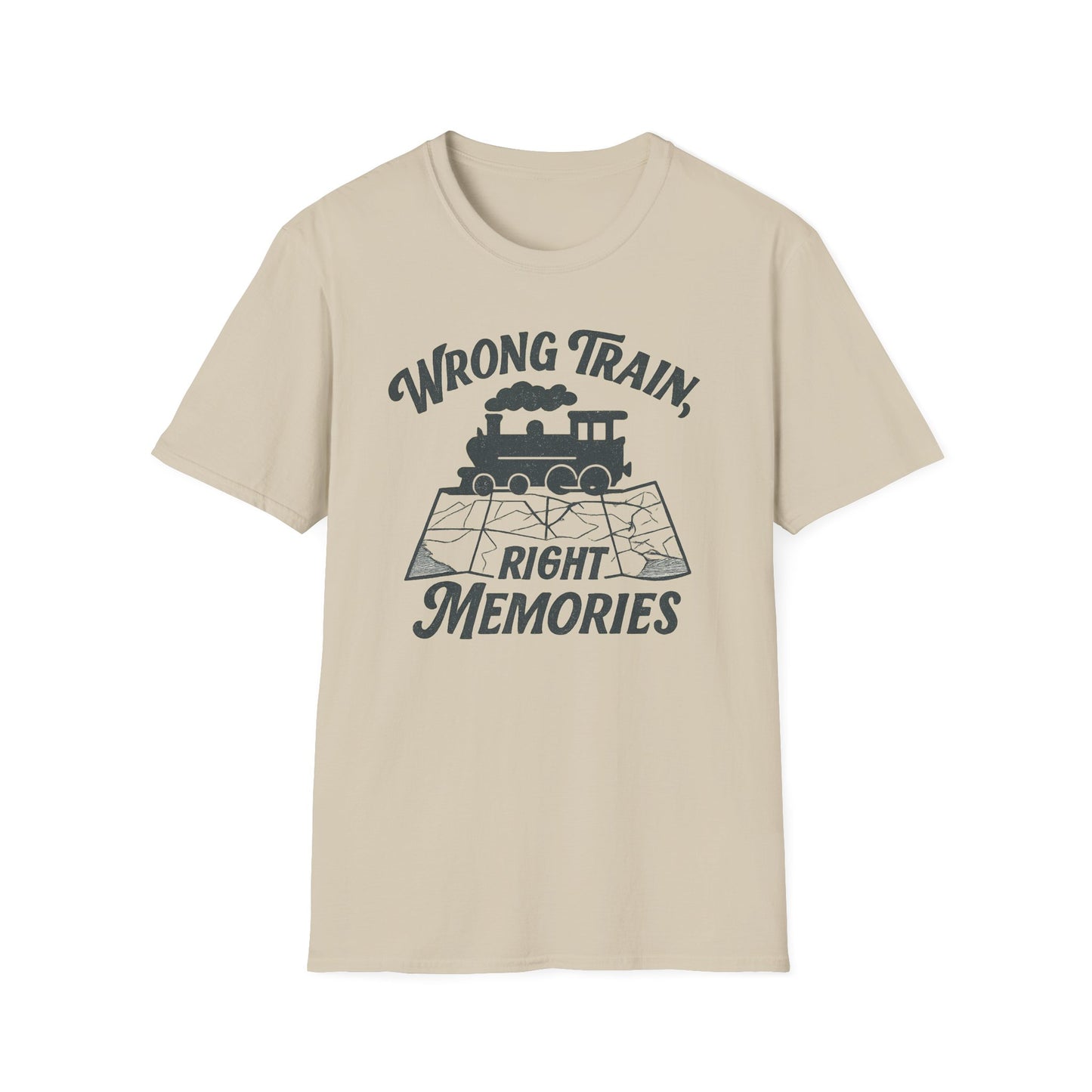 Vintage Train Memory T-Shirt
