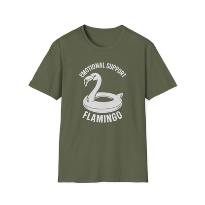 Emotional Support Flamingo T-Shirt
