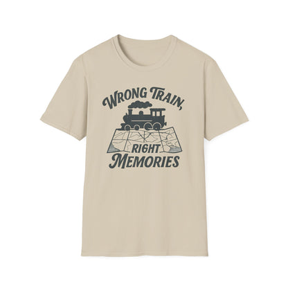 Vintage Train Memory T-Shirt